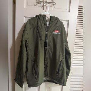 Men’s Fossa Full Zip Jacket NWT Front Logo Size 2XL